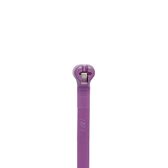 Фото Хомут кабельный TY242M-7 3.6х208 P6.6 пурпур. со стальным блокирующим зубом ABB 7TAG009160R0010 (упак 1000 шт)