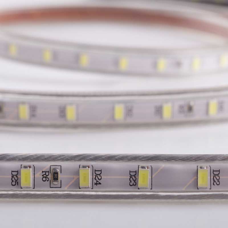 Фото Светодиодная лента 6.5x13 мм, белый, SMD 5730, 60 LED/м, 220 В, Neon-Night {142-701} (2)