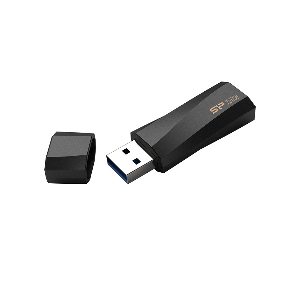 Фото Флеш накопитель 256Gb Silicon Power Blaze B07, USB 3.2, Черный {SP256GBUF3B07V1K}