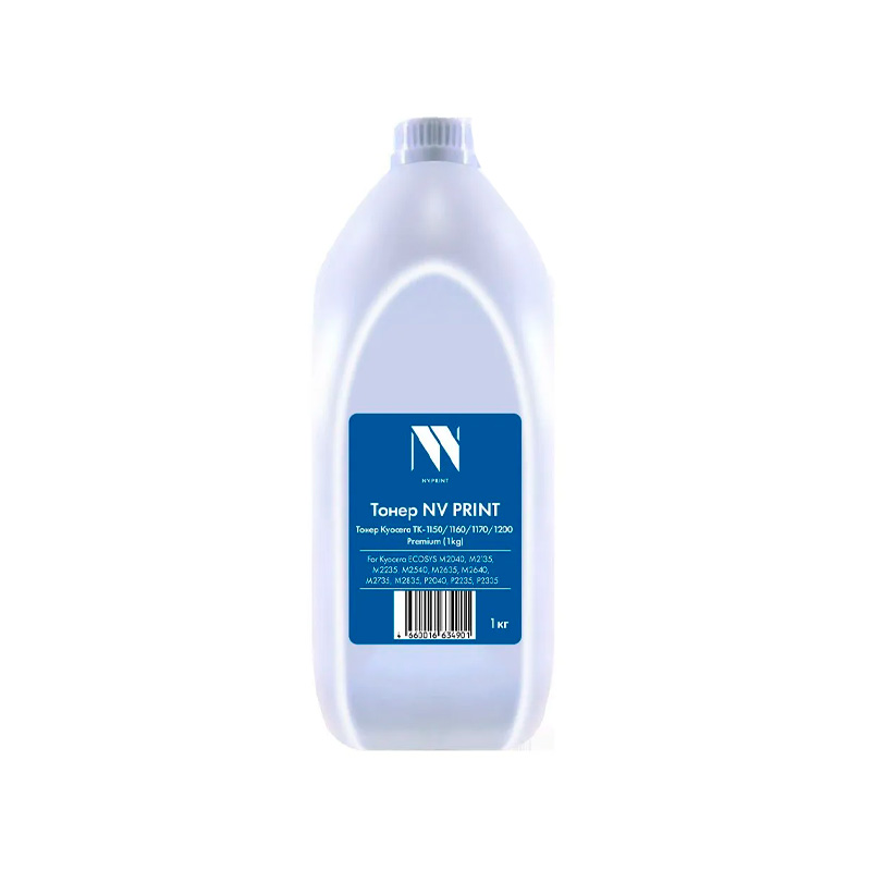 Фото Тонер NVP для Kyocera TK-1150/1160/1170/1200 Premium (1кг, ASC) совместимый {C8568}