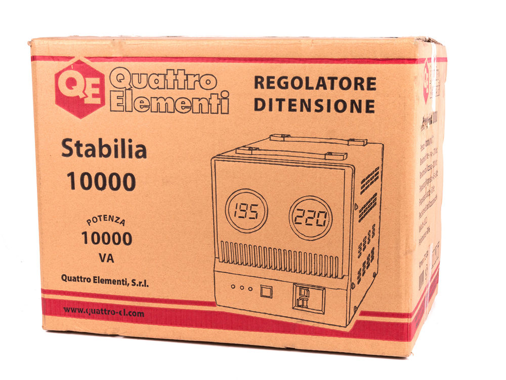 Фото Стабилизатор напряжения Quattro Elementi Stabilia 10000 (10000 ВА, 140-270 В, 18,6 кг, байпас) {772-104} (5)