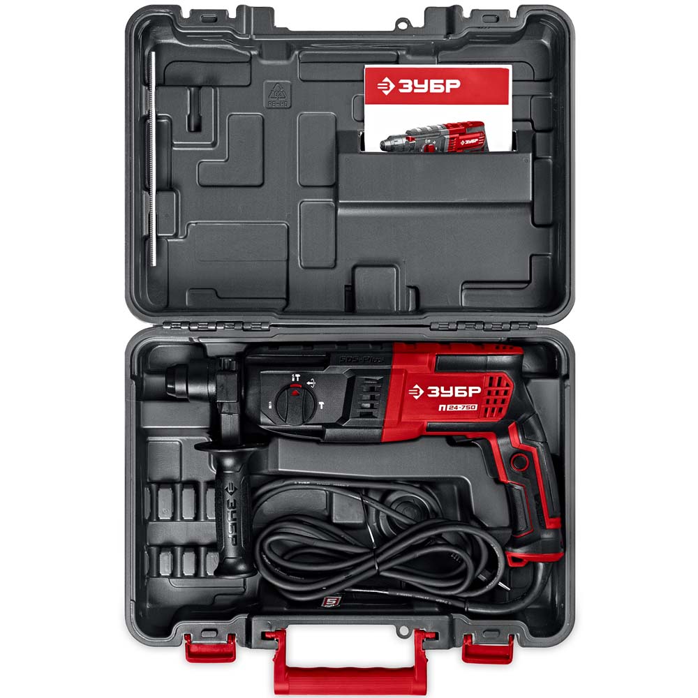 Фото Перфоратор SDS Plus ЗУБР 24 мм, 750 Вт {П-24-750} (3)