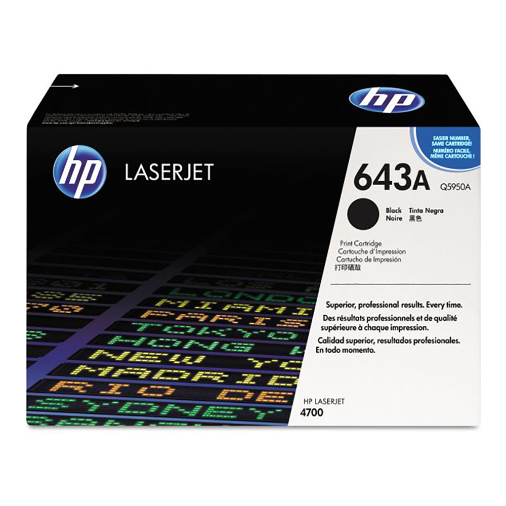 Фото Картридж HP 643A (Q5950A) для HP LJ 4700 (черный)