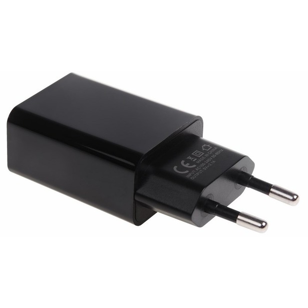 Фото Сетевое зарядное устройство Rexant USB (СЗУ) (5 V, 2100 mA) черное {18-2221}