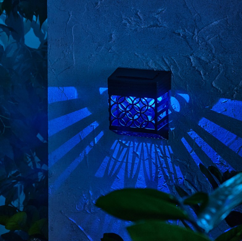 Фото Светильник садовый Ковэнт, 3000К/RGB, встроенный аккумулятор, солнечная панель, коллекция Лондон REXANT {602-2417} (7)