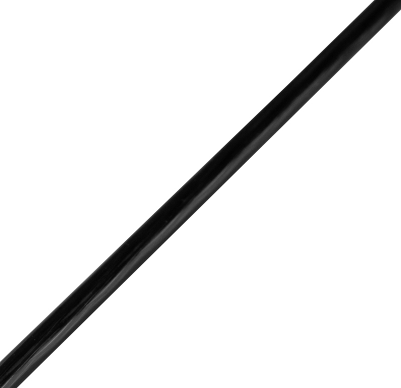 Фото Трос стальной, в ПВХ изоляции, Ø 2.5 мм, черный (моток 20 м), Rexant {09-5125-3} (2)
