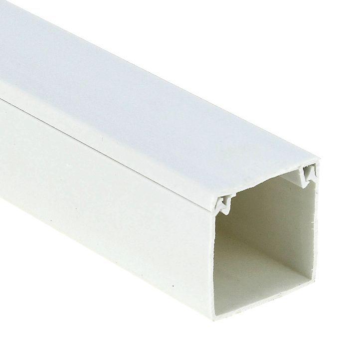 Фото Кабель-канал 40х40 L2000 пластик Plast PROxima EKF kk-40-40