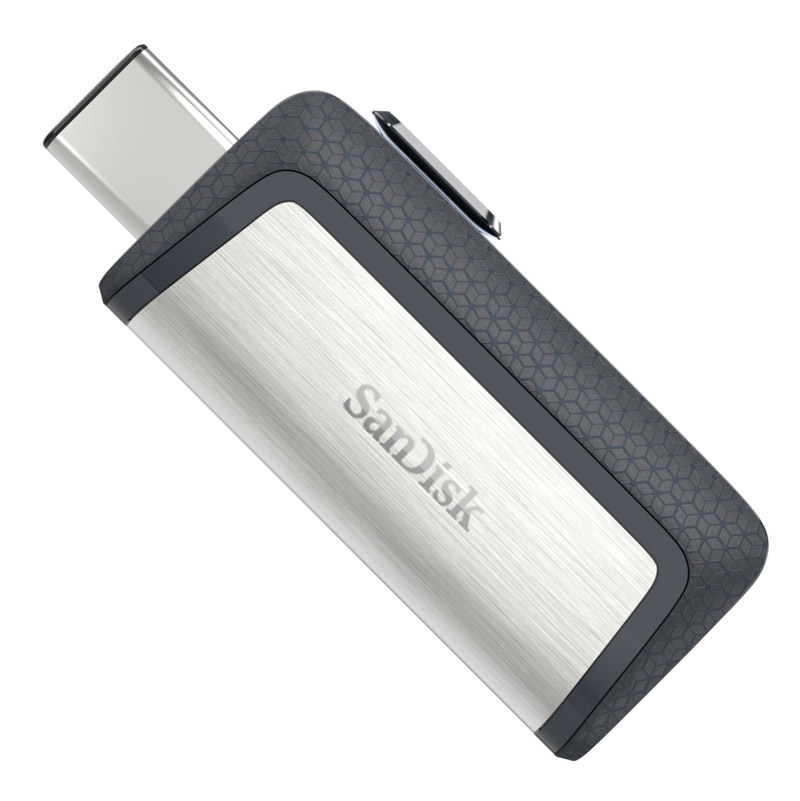 Фото Флеш накопитель 256GB SanDisk Ultra Dual Drive, USB 3.0 - USB Type-C {SDDDC2-256G-G46}