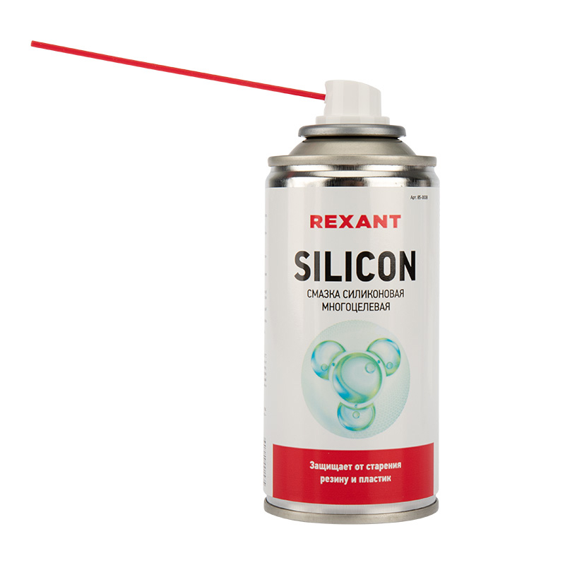 Фото Силиконовая смазка SILICON Rexant многоцелевая (150 мл) {85-0008} (1)