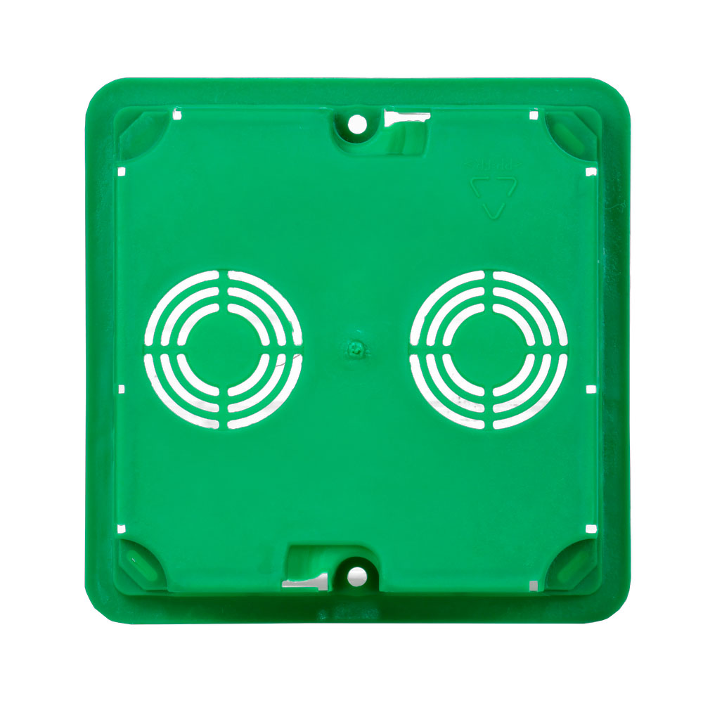 Фото Коробка распаячная СП 92х92х45 КМ41021 для полых стен (с саморезами метал. лапки. с крышкой) IEK UKG11-092-092-040-M (2)