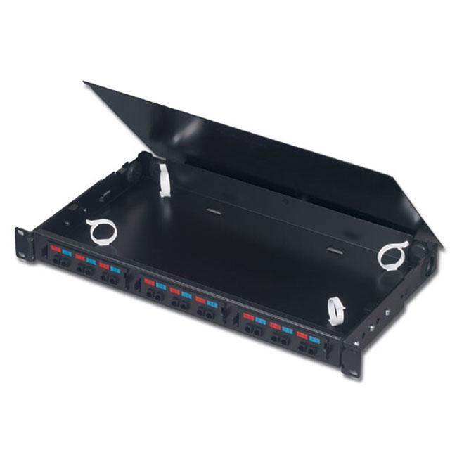 Фото Siemon FCP3-RACK Панель оптическая стационарная в 19'' стойку (6-72 волокна / 3 адаптерные пластины Quick- pack (RIC-F-(XXX)-01) {374136}