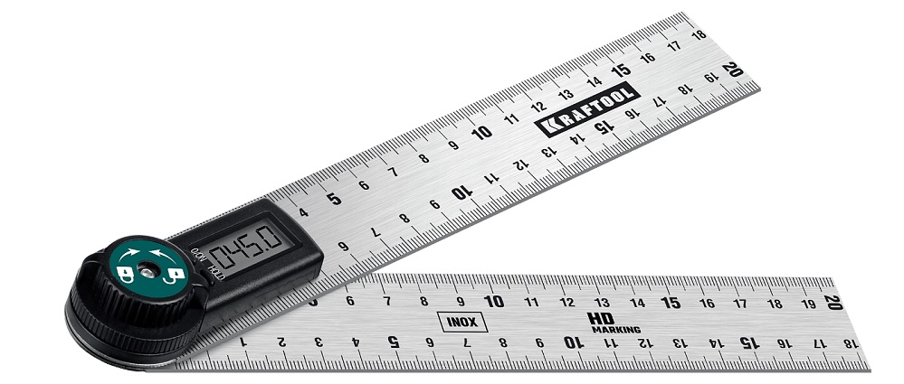 Фото Электронный транспортир-угломер KRAFTOOL DPM-20 200 мм {34682} (4)