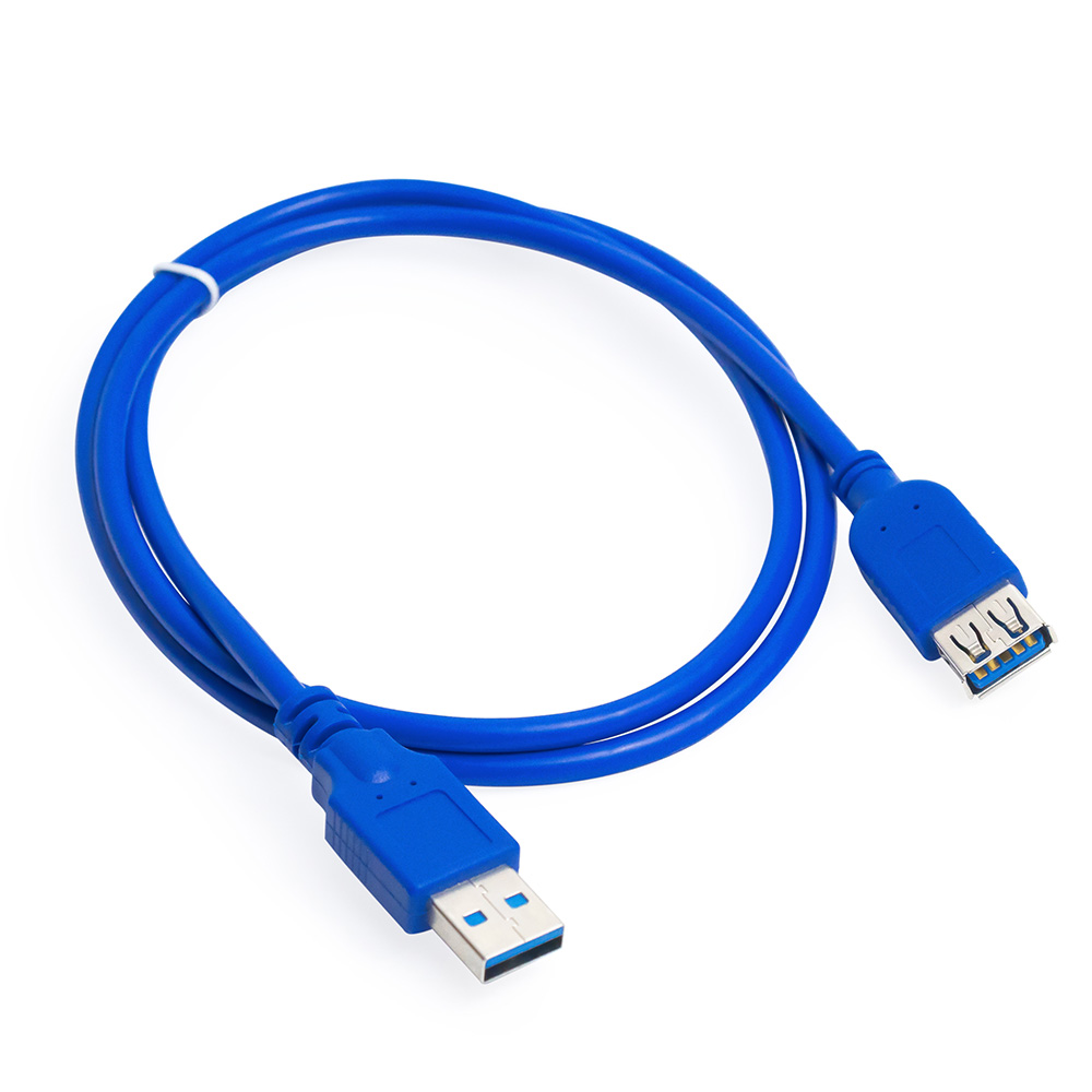 Фото Кабель удлинитель Vell, для подключения устройств USB 3.0, 1 м {V80116} (1)