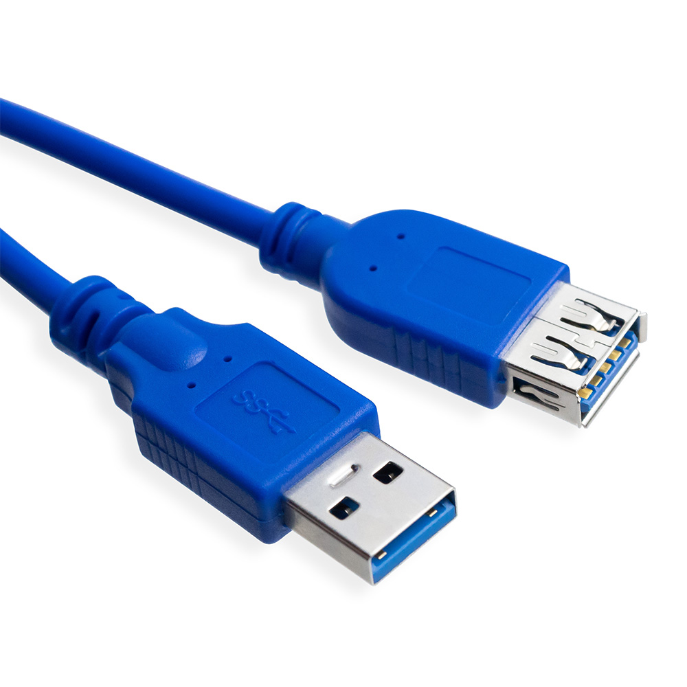 Фото Кабель удлинитель Vell, для подключения устройств USB 3.0, 1 м {V80116}