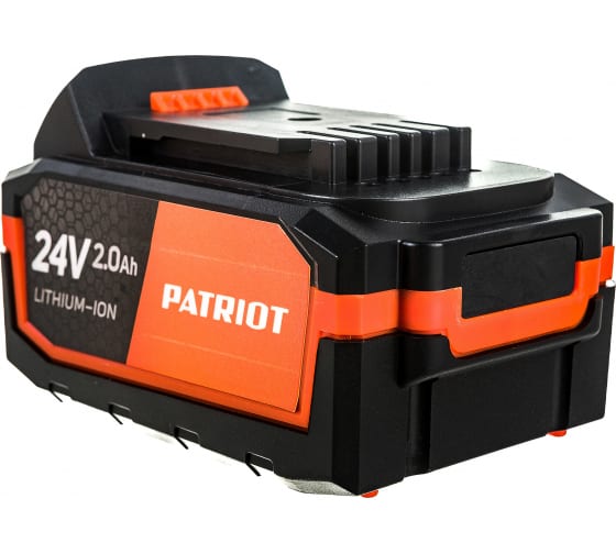 Фото Батарея аккумуляторная Li-ion для шуруповертов PATRIOT, Модели: BR 241ES, BR 241ES-h, Емкость аккумулятора: 2,0 Ач, Напряжение: 24В {180201124} (3)