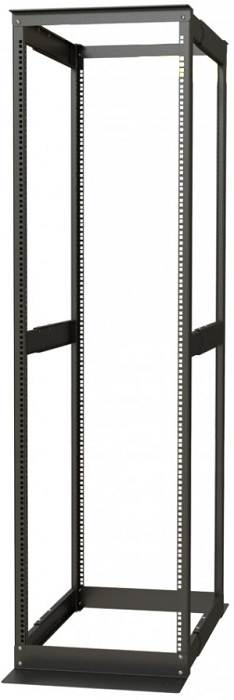 Фото Hyperline ORK2A-3281-RAL9005 Открытая стойка 19-дюймовая (19"), 32U, высота 1625 мм, двухрамная, шир {446057} (2)