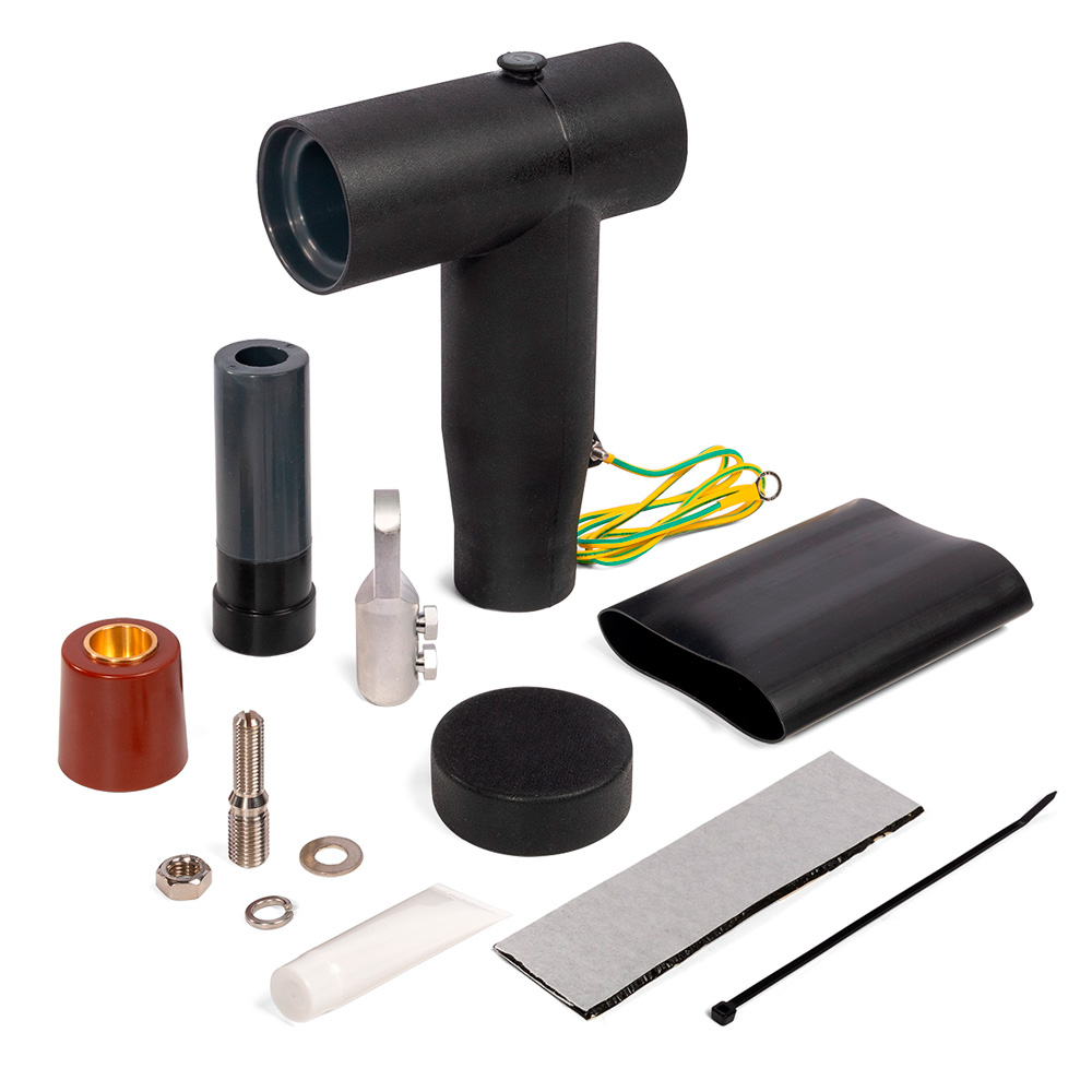 Фото Комплект адаптеров экранированных кабельных ЭКАТ-10-185/240 (КВТ) {89718}