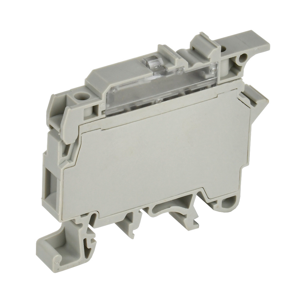 Фото Колодка клеммная CTS-F ARMAFIX с предохранителем 4кв.мм сер. IEK YCT14-00-K03-004