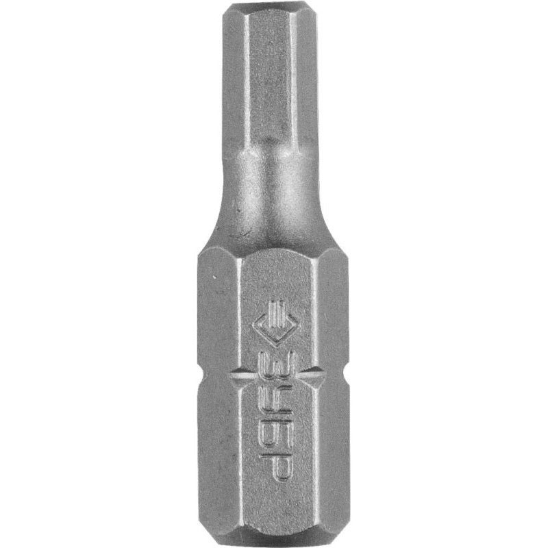 Фото Биты ЗУБР "МАСТЕР" кованые, хромомолибденовая сталь, тип хвостовика C 1/4", HEX4, 25 мм, 2 шт {26007-4-25-2} (2)