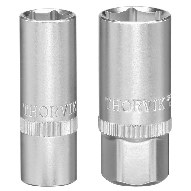 Фото SPS1221 Головка торцевая свечная Thorvik 1/2"DR, 21 мм {52120}