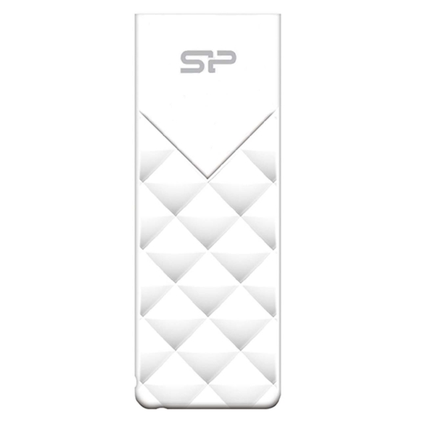 Фото Флеш накопитель 64Gb Silicon Power Blaze B03, USB 3.2, белый {SP064GBUF3B03V1W}