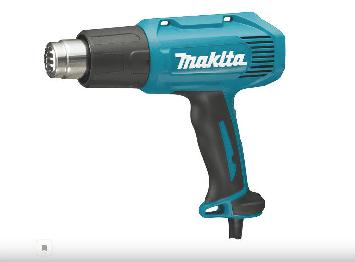 Фото Строительный фен MAKITA HG6030K (1800 Вт, 50,300,600*C,250/500л/мин,4 насадки, 0,57 кг, кейс)