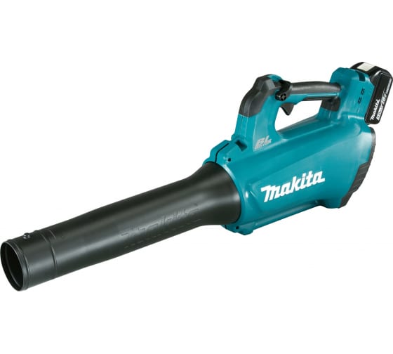 Фото Воздуходув аккумуляторный MAKITA LXT BL 18В, 13 м³/мин, 52 м/с, плоская насадка {DUB184Z}