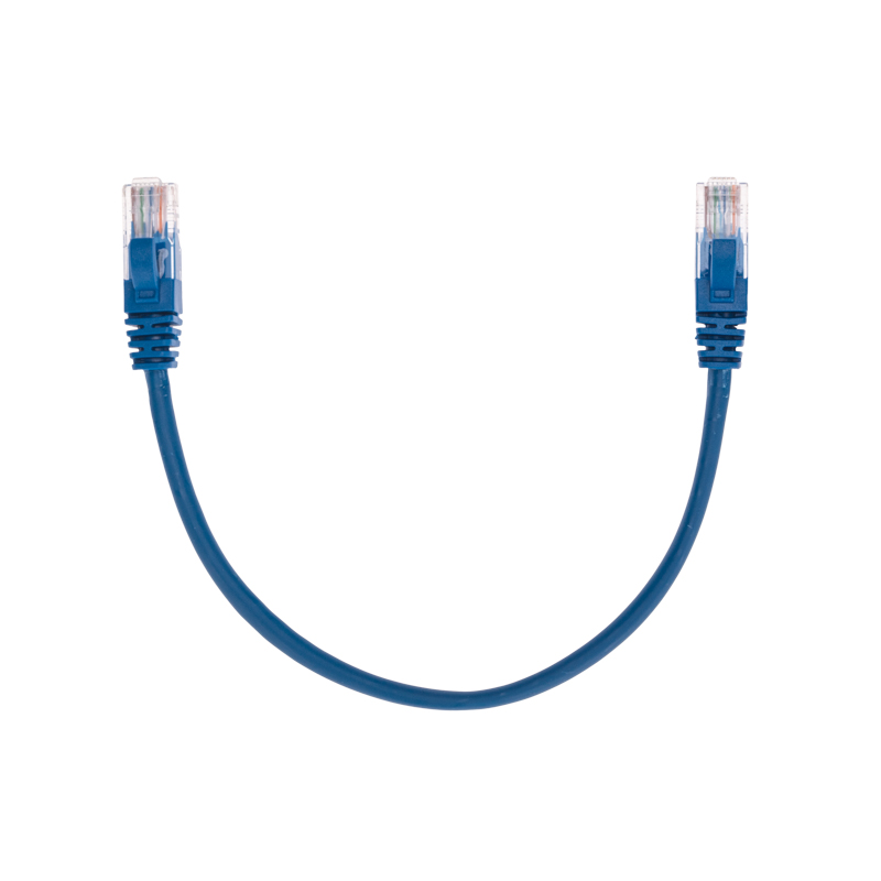 Фото Патч-корд U/UTP, CAT 6, RJ45-RJ45, 26AWG, LSZH, синий, 0,3м REXANT {02-0294-03}