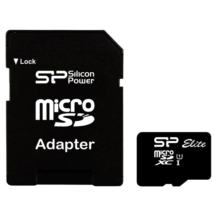 Фото Флеш карта microSD 64GB Silicon Power Elite microSDXC Class 10 UHS-I {SP064GBSTXBU1V10}