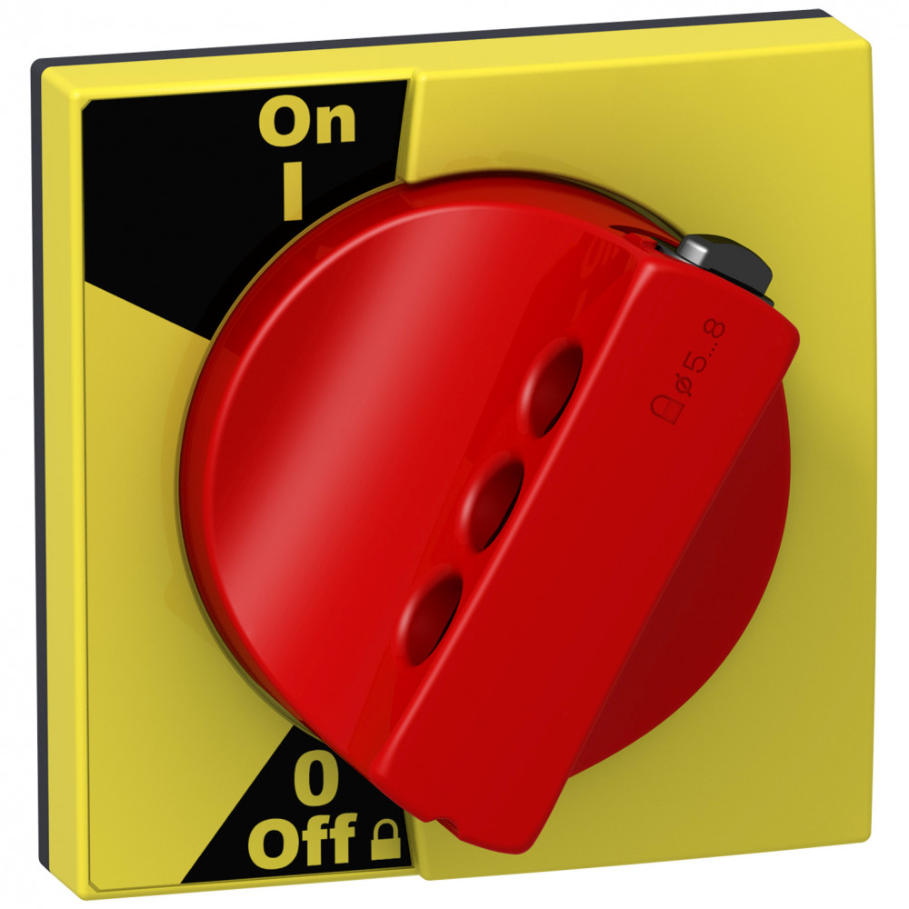 Фото Acti9 поворотная рукоятка красная с передаточным механизмом для iC60,iC60+Vigi {A9A27006}