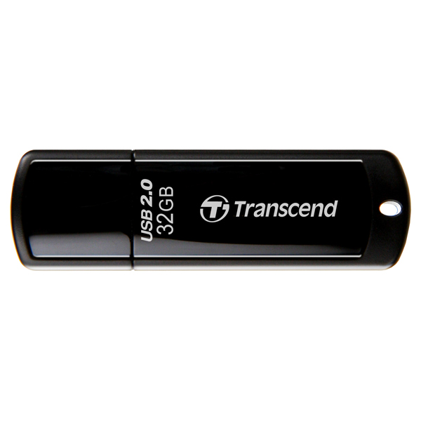 Фото Флеш накопитель 32GB Transcend JetFlash 350, USB 2.0, Черный {TS32GJF350}