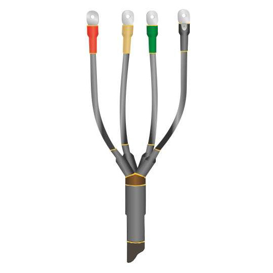 Фото Муфта кабельная концевая универс. 1кВ 1ПКВ(Н)ТпНнг-LS-4х(150-240) с болтовыми наконечниками Нева-Транс Комплект 22040108