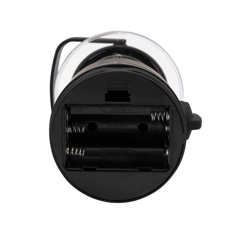 Фото Кемпинговый фонарь с компасом, противоскользящий пластик «черный вельвет» {75-722} (7)