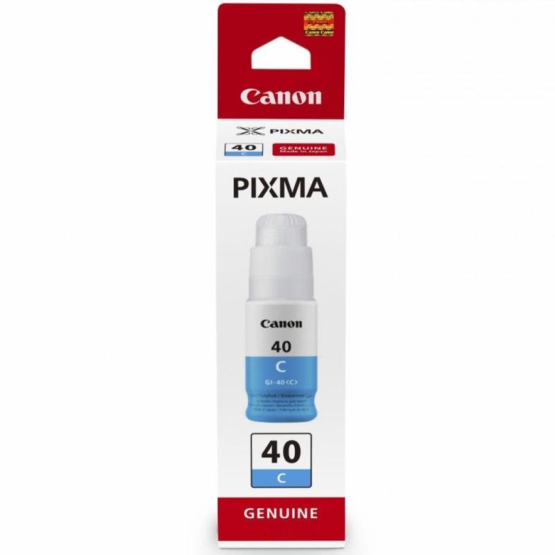 Фото Контейнер с чернилами Canon GI-40 C голубой {3400C001}
