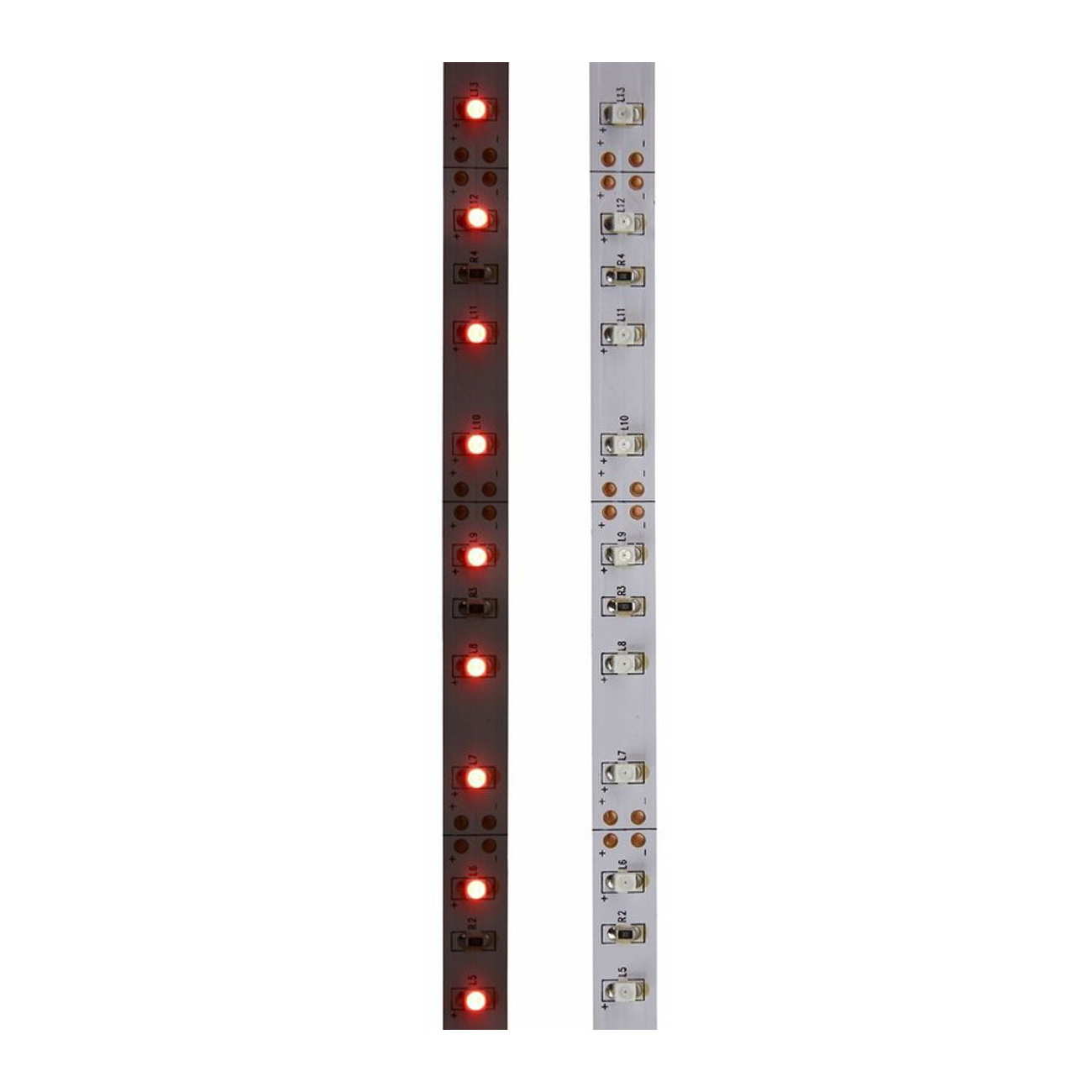 Фото Светодиодная лента 8 мм, красный, SMD 2835, 60 LED/м, 12 В, Lamper {141-331} (4)