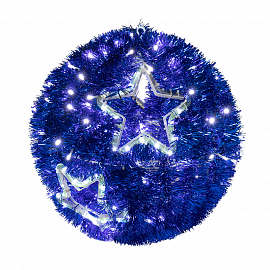 Фото Фигура "Шар", LED подсветка диам. 40см, синий NEON-NIGHT {506-212}