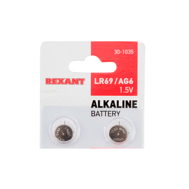 Фото Батарейки Rexant LR69, AG6, LR921, G6, 171, GP71A, 371, SR920W {30-1035}