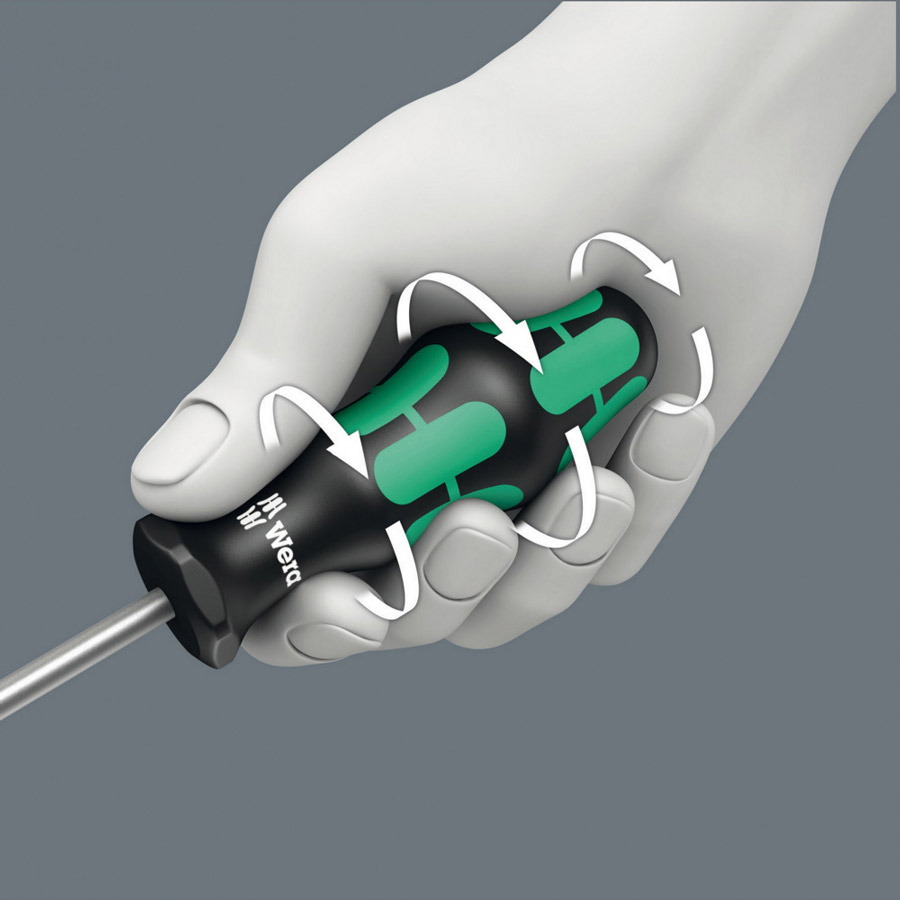 Фото Отвертка TORX® WERA Kraftform Plus 367 HF, TX 20 с фиксирующей функцией {WE-028070} (1)