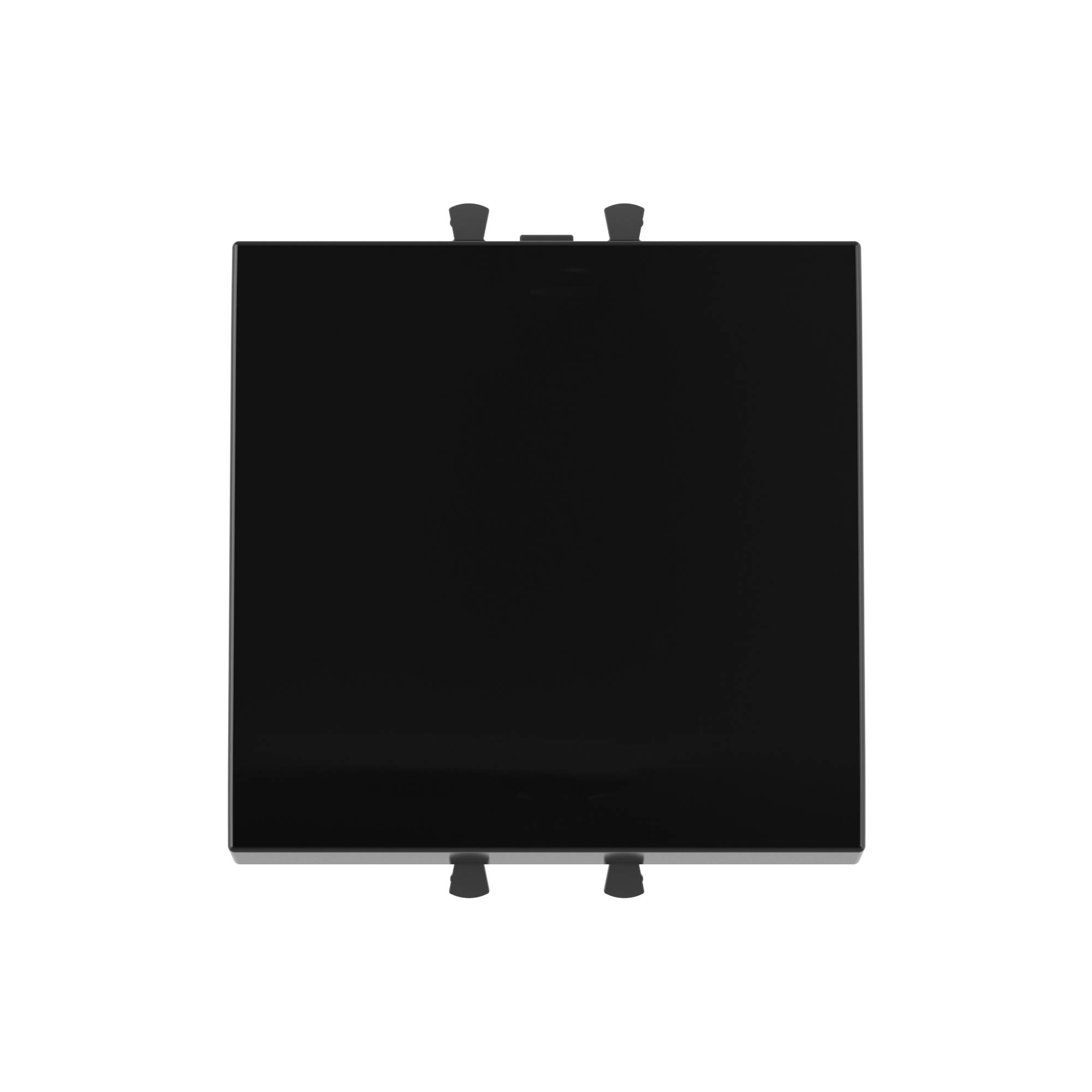 Фото DKC Avanti Черный квадрат Выключатель 16A 2 модуля {4402102} (6)