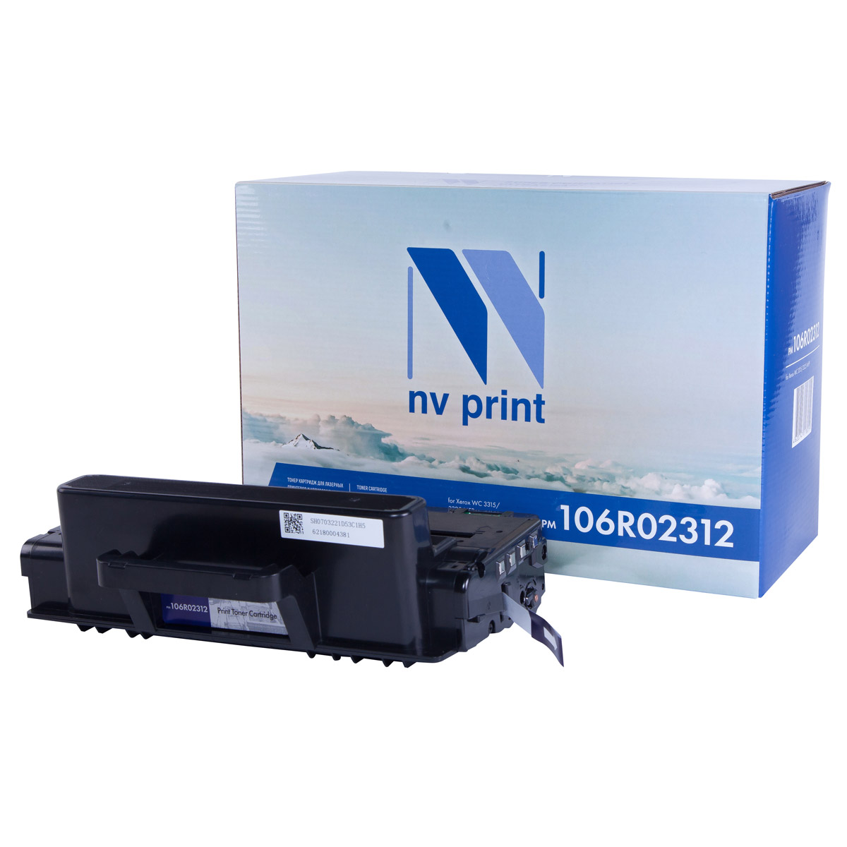 Фото Картридж NV Print совместимый 106R02312 для Xerox WC 3315/3325 MFP (11000k) {32917}