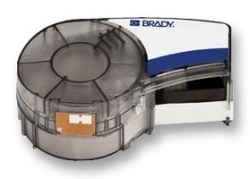 Фото MC-750-584 светоотражающая лента 19.05 мм/6.1м, белая, печать черным (BMP41/51/53) {brd143404}