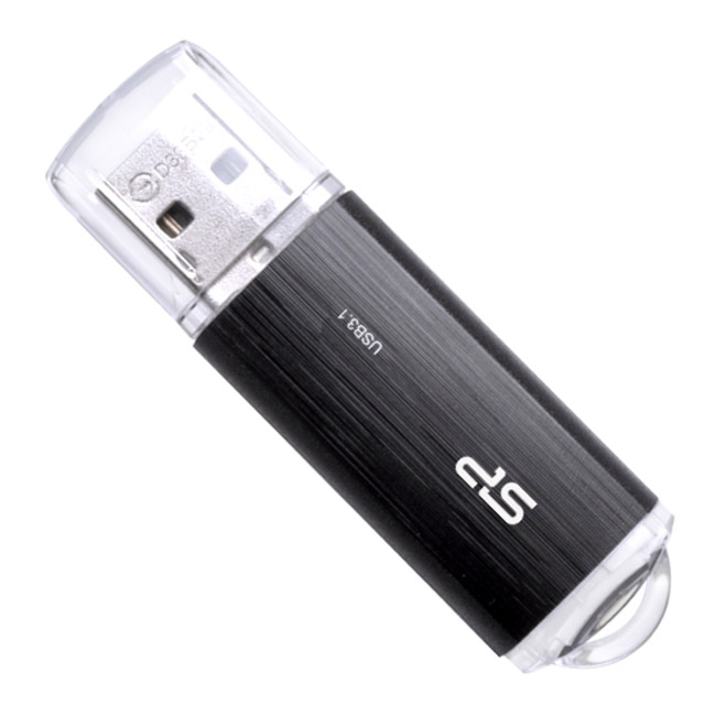 Фото Флеш накопитель 32Gb Silicon Power Blaze B02, USB 3.1, черный {SP032GBUF3B02V1K}