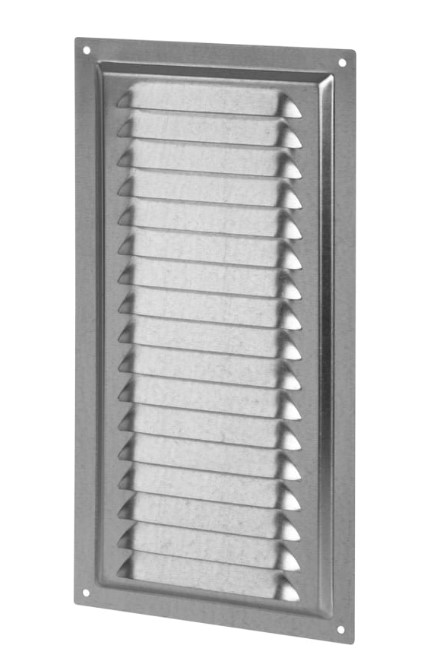Фото Решетка металлическая 150х300, с оцинкованным покрытием, TDM {SQ1807-0713} (1)