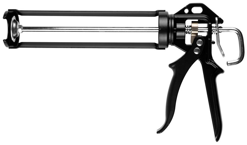Фото Пистолет для герметика KRAFTOOL "SuperKraft" 06673, скелетный, поворотный корпус, 320 мл {06673_z01}