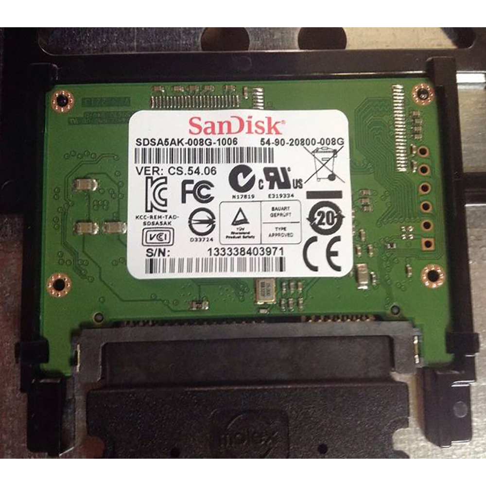 Фото Жесткий диск 8Gb SSD HP LJ Enterprise 600 M601, M602, M603 (CE988-67907)