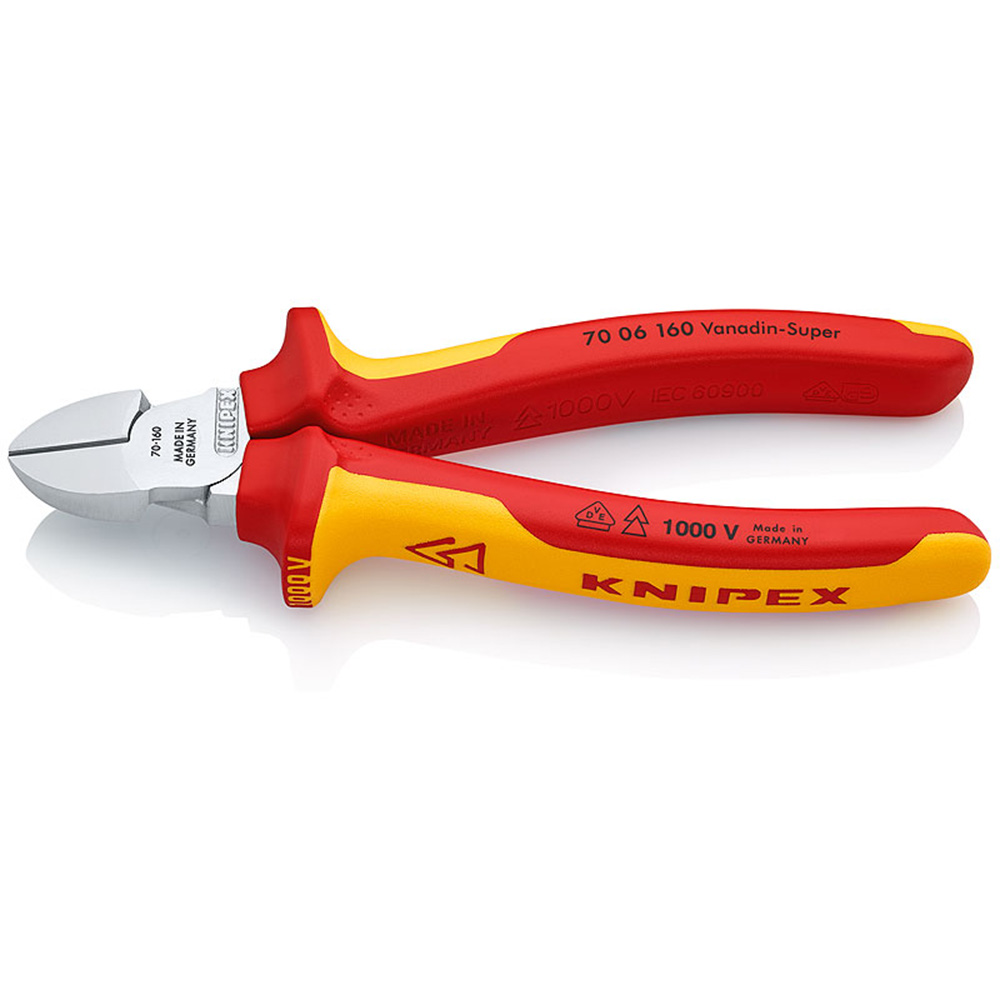 Фото Бокорезы VDE Knipex, 160 мм {KN-7006160SB}