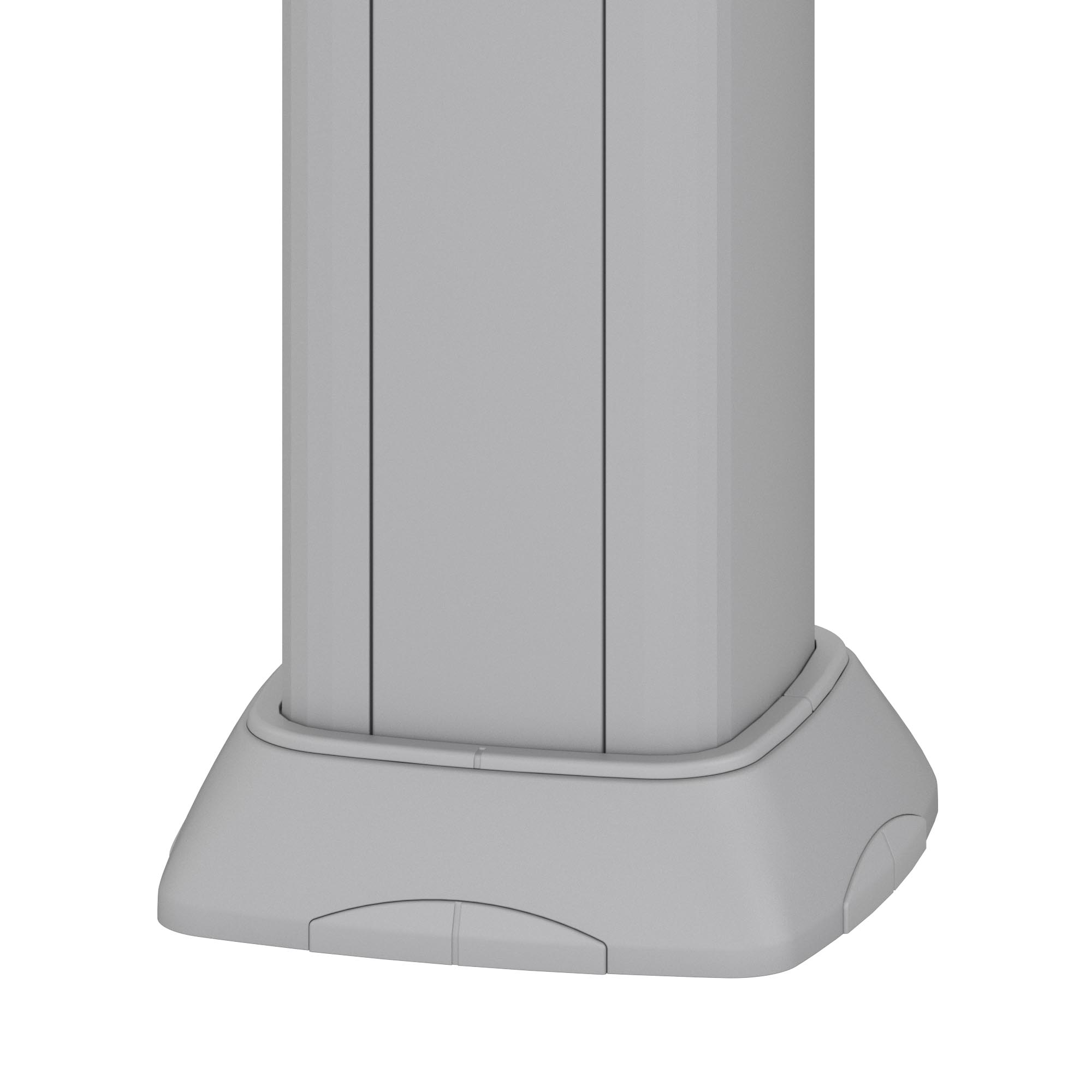 Фото Телескопическая алюминиевая колонна, 2,7 - 4,2м, цвет темно-серебристый металлик, DKC 09574 (1)