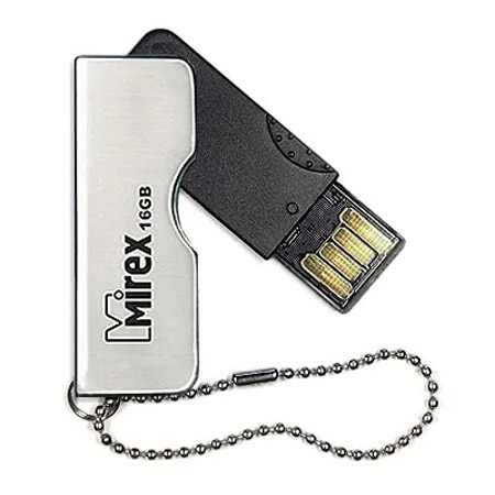 Фото Флеш накопитель 16GB Mirex Turning Knife, USB 2.0 {13600-DVRTKN16}