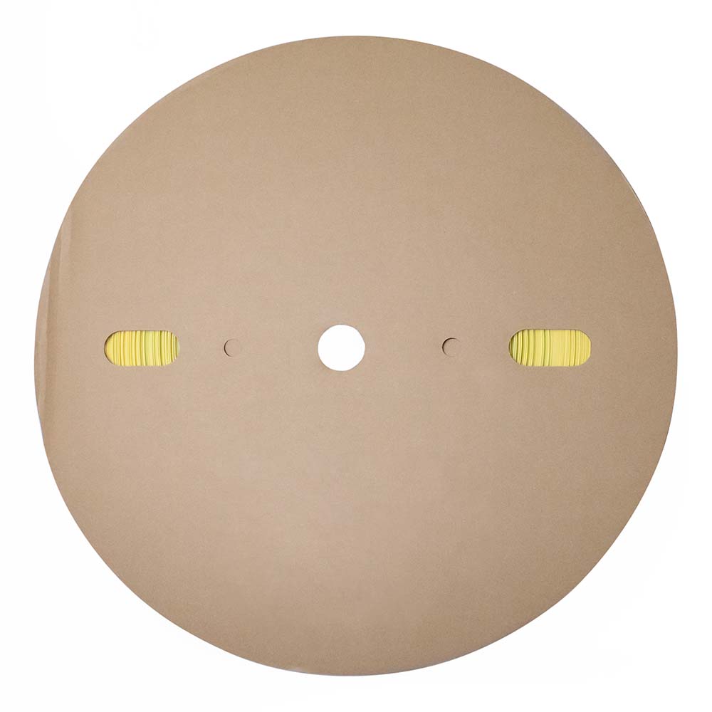 Фото Термоусаживаемая муфта Vell, самозатухающая, для печати, диаметр 7 / 3,5 мм, желто-зеленая {1396044}