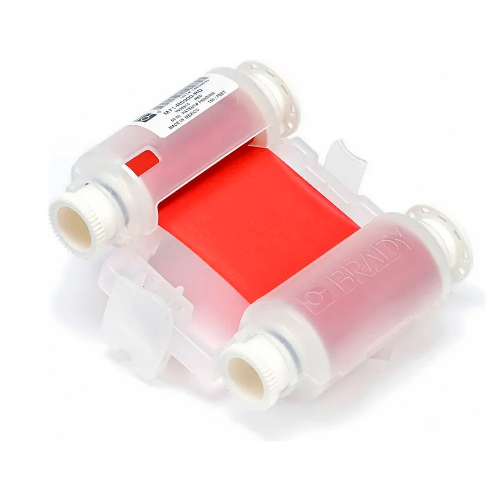 Фото M7-R6900-RD риббон красный, Resin, размер 50мм х 45.72м, 1 шт. в упак. {brd173181}